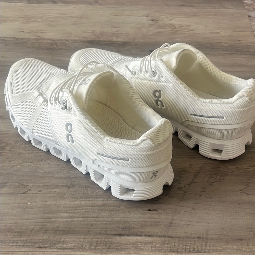 On Running White Athletic Shoes